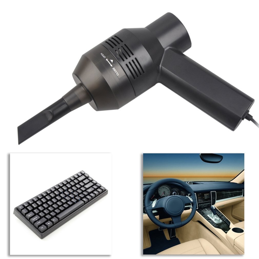 Aspiradora portátil multifuncional, Mini USB, para ordenador, soplador de polvo, plumero para cámara