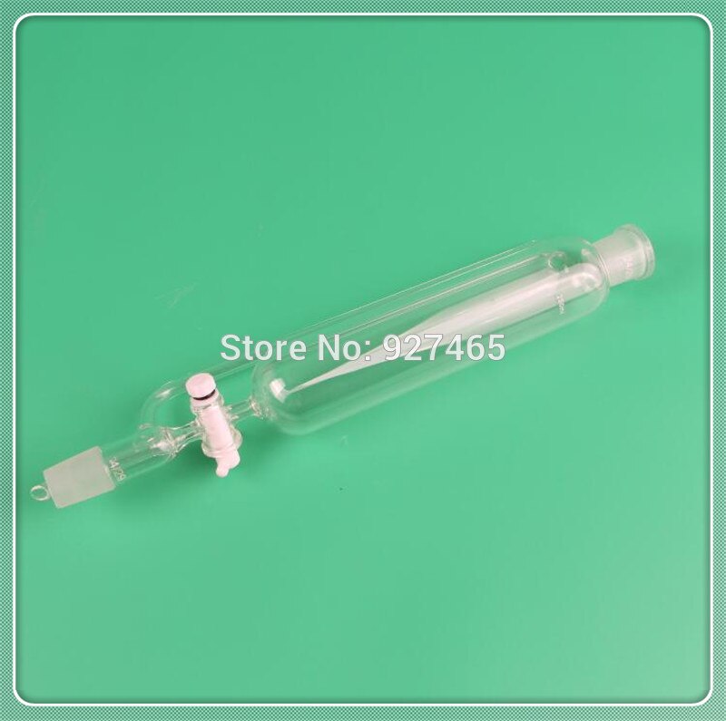 Entonnoir à pression constante 250 ml, entonnoir à pression constante avec robinet en PTFE, joint 24/29