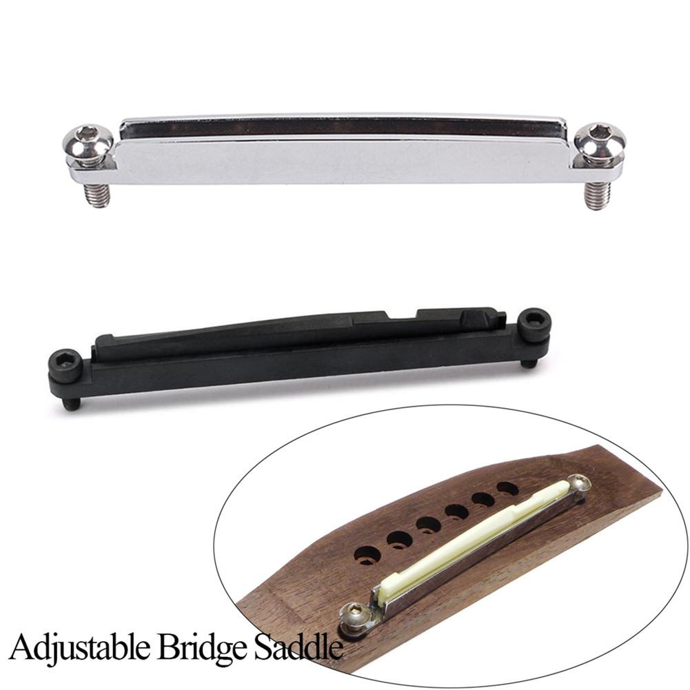 Adjustable Bridge Saddle Tools Bridge Adjustment Heightening Tool Riser Saddle for Acoustic Guitar Accessories Parts