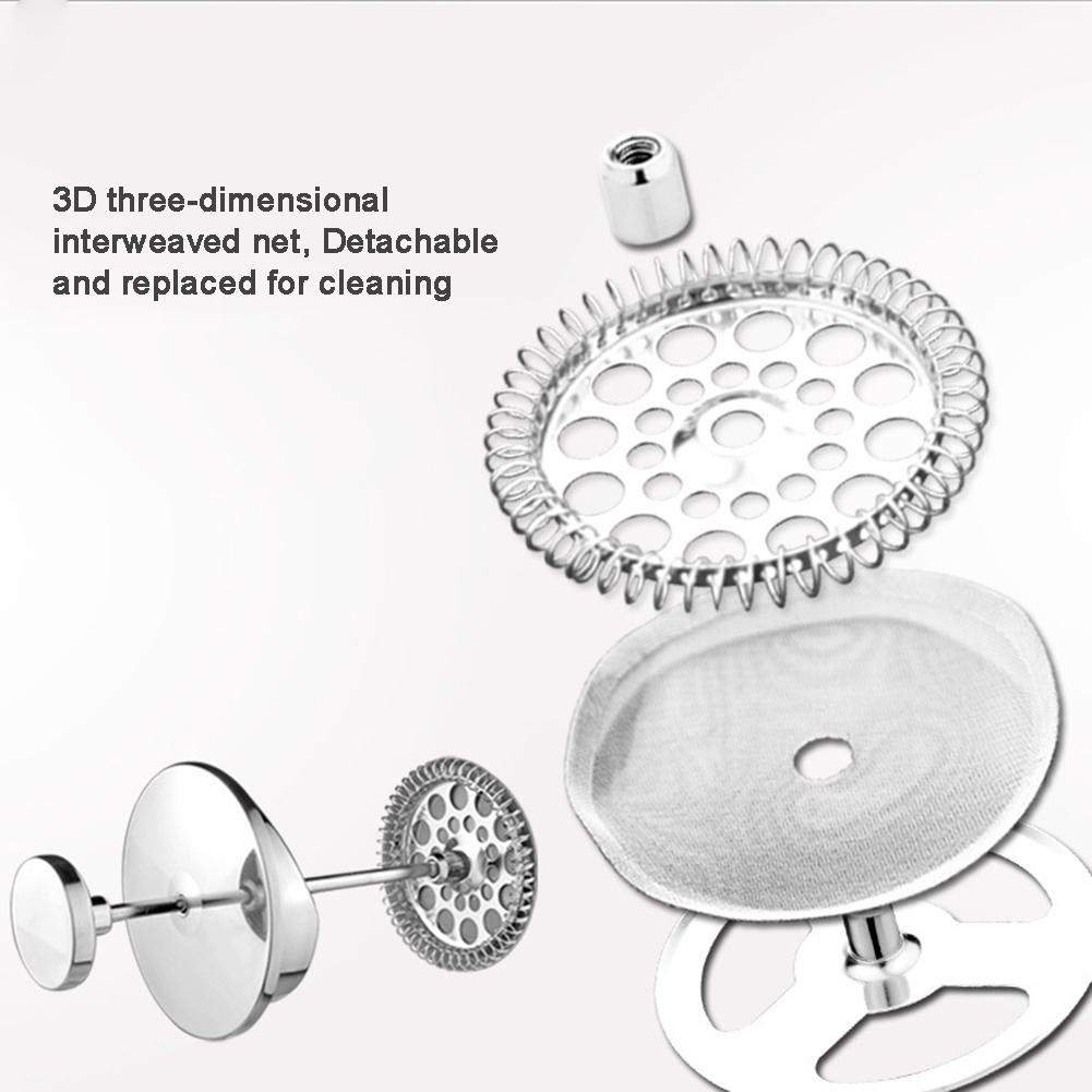 Stainless Steel Reusable Detachable Mesh Filter Home Office Coffee Maker Sheet