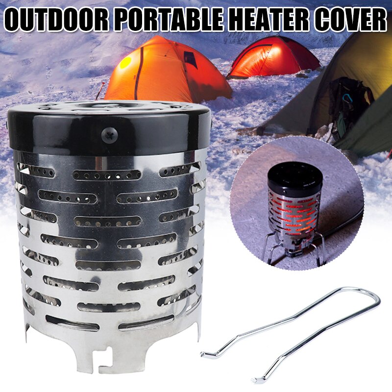 Draagbare Roestvrij Staal Mini Heater Slijtvast Verwarming Tool Voor Outdoor Camping &amp; T8