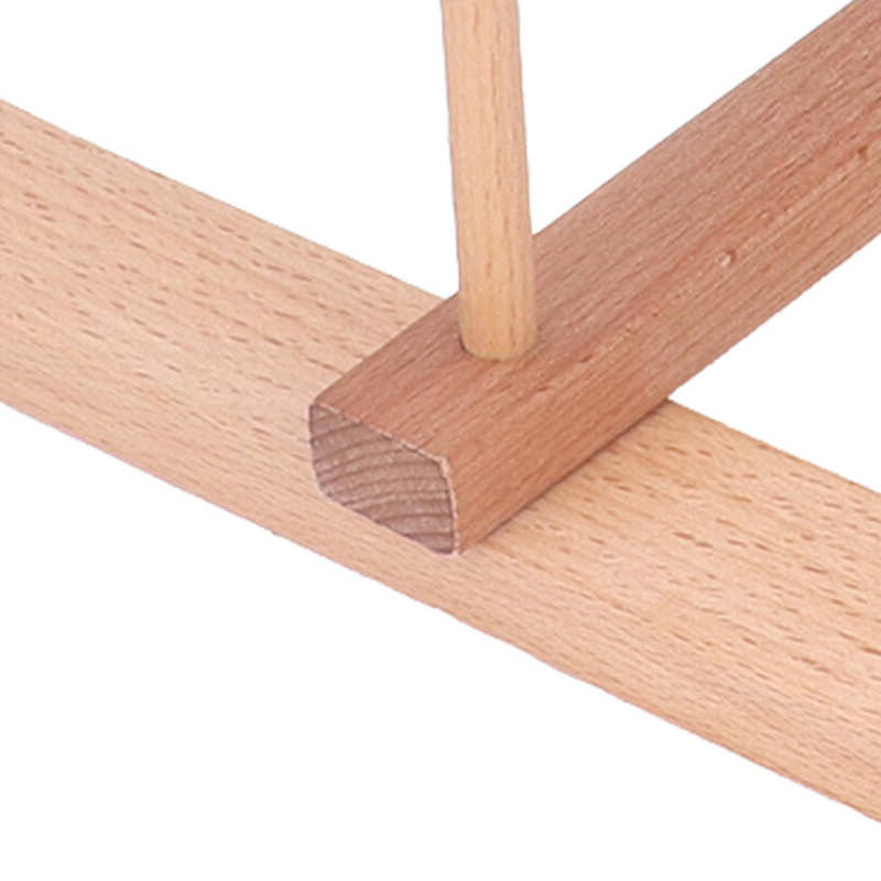 Wooden Noodle Drying Rack Prevent Slipping Easy To Store Wood Pasta Drying Rack for Home