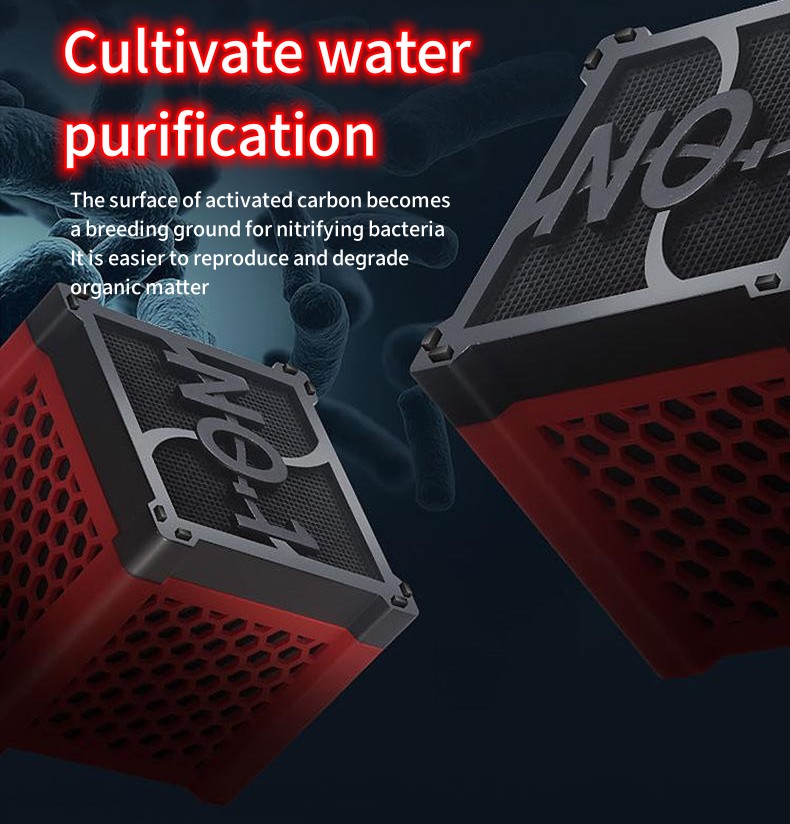Aquarium Magic Box Öko Filter Wasser würfel Aquarium neues Filter material schnelle Wasser reinigung enthält Aktivkohle