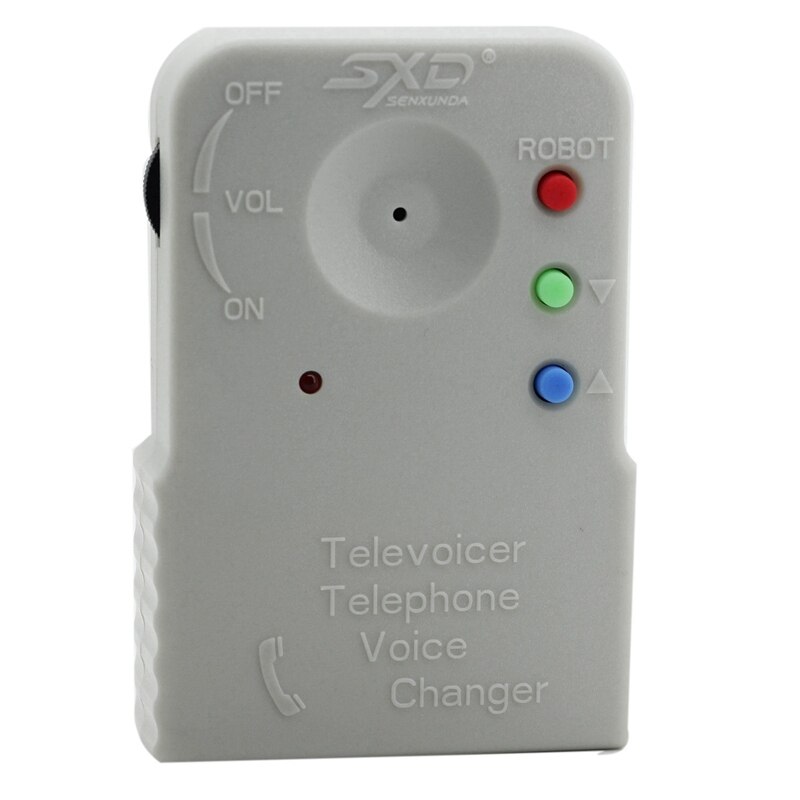 Mini Cute Portable Wireless 8 Multi Voice Changer Phone Microphone Disguiser