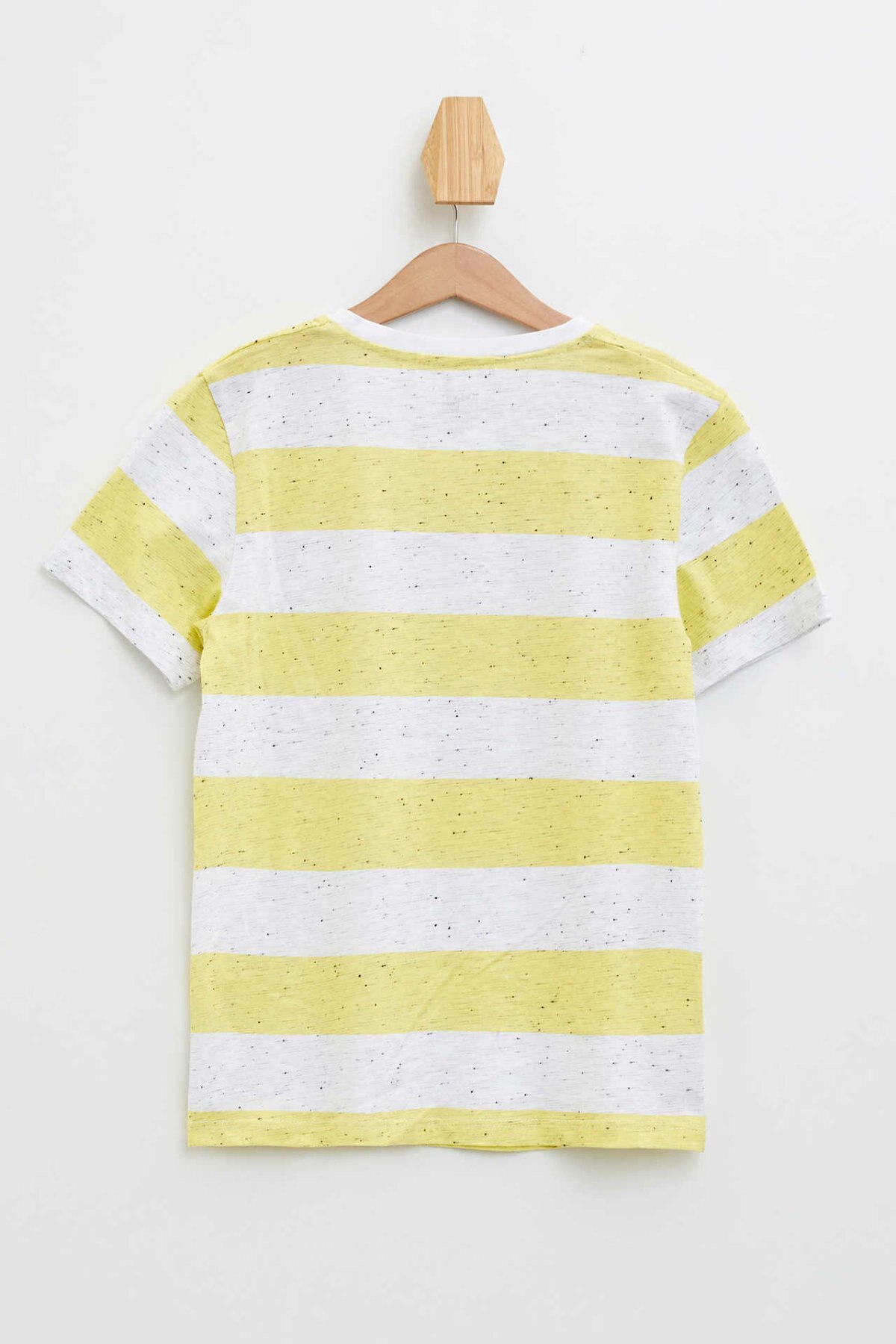 DeFacto Sommer Jungen Oansatz Tops Kinder Casual Striped Brief Drucken Kurzen Ärmeln T-shirt Jungen Sportshirt-K6459A619SM