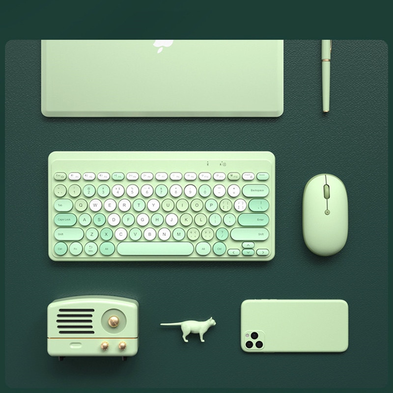 Mini Wireless Keyboard Mouse Set Magic Gaming Bluetooth Keyboard Mouse Combo For ipad Phone Tablet PC Gamer Android ios Windows