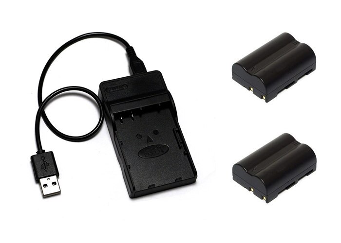 Da -el3,  en -el3a enel 3,  enel 3a kamera batteri + usb oplader til nikon  d100,d70, d70 outfit , d70s sæt , d50 sæt  ,d100 slr , d70 slr.