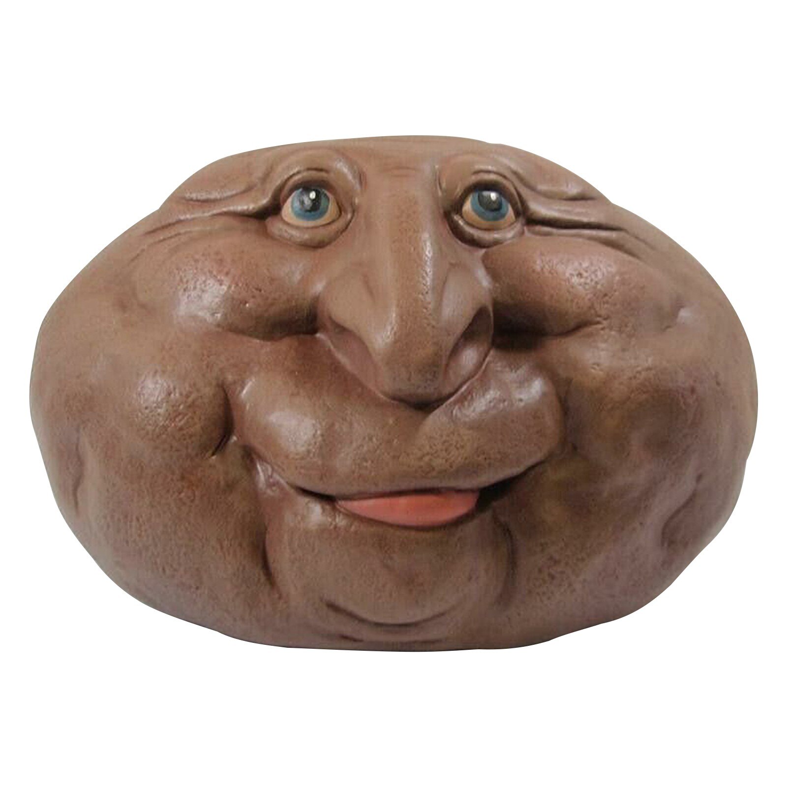 Rock Funny Face Garden Yard Art Resin Sculptures Mystical Garden Stones For Indoors Outdoors Patio Porch Home Outdoors Decor