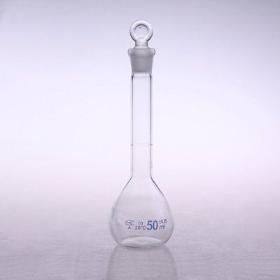 1000ml Graduated Labrotary Glass Liquid Volumetric Flask with Glass Stopper