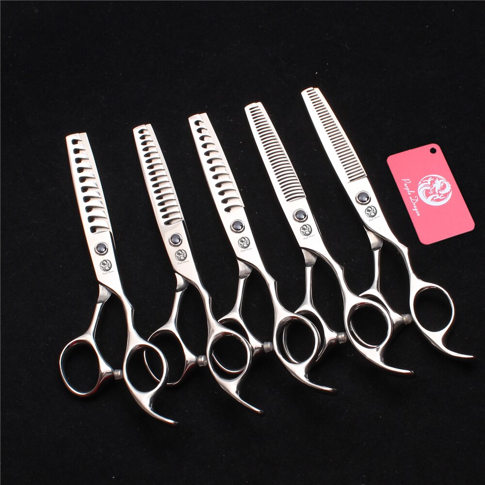 Tijeras de corte de pelo de acero inoxidable JP, 6 ", 30%-60%, Z2008