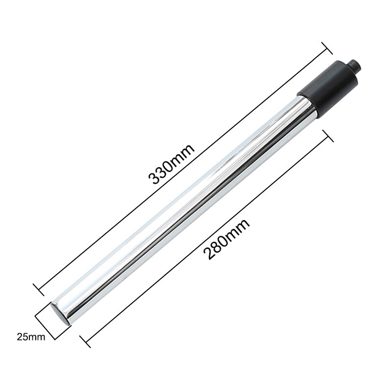 Diameter 25mm Microscope Upright Post Pole Pillar Height 330mm All-metal Microscope Column for Industrial Microscope