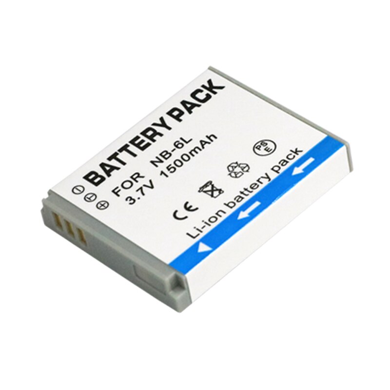 Bateria NB-6L NB-6LH Nb 6L 6LH NB6L NB6LH Batterij Voor Canon Ixus 85 95 Is SX275 SX280 SX510 Powershot D10 s90 SD1200