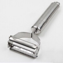 Stainless Steel Julienne Peeler Potato Cucumber Carrot Shredder Vegetable Fruit Peeler Grater Kitchen Multi-function Peeler