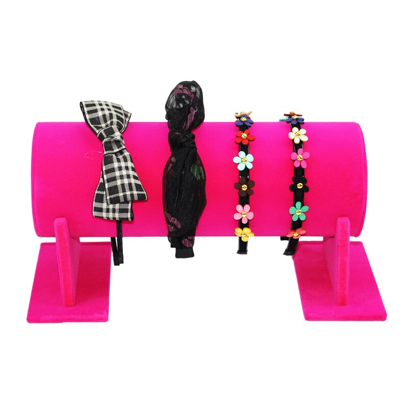 Winter Shore Acryl Hoofdband Houder (2 Pak) - Doorzichtige Hoofdband Opslag & Organizer voor Dikke & Dunne Haarbanden, Scrunchies, Strikken, Haaraccessoires - Hangende Haarband Display Standaard