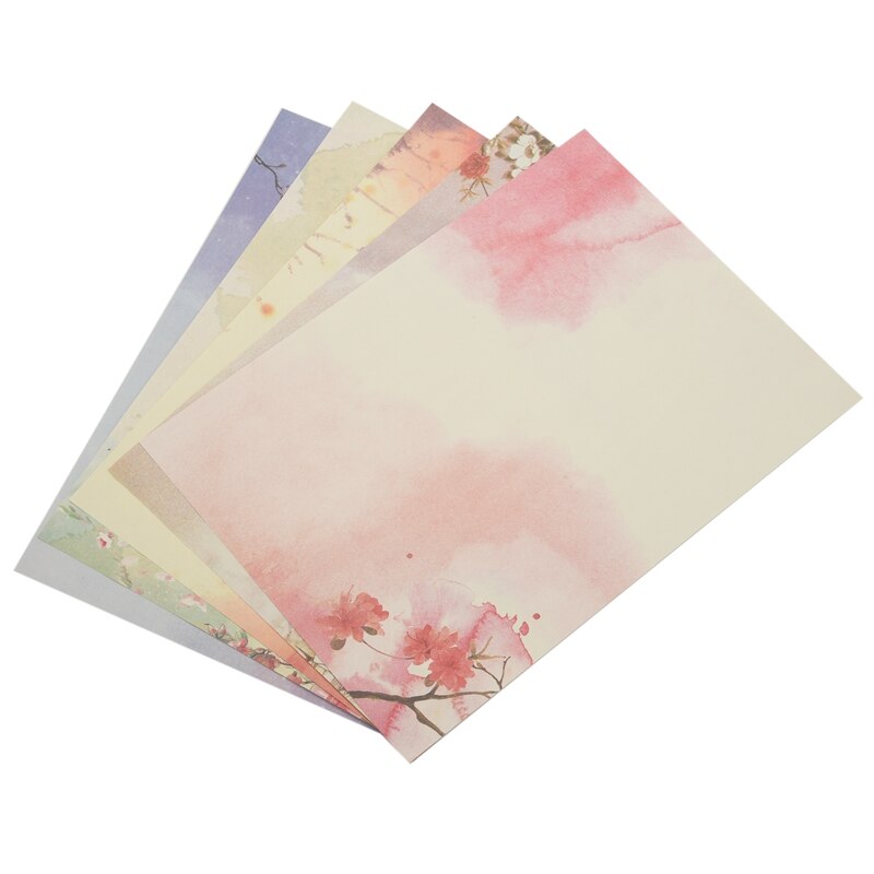 48PCS Writing Stationery Paper , Letter Writing Paper Letter Sets