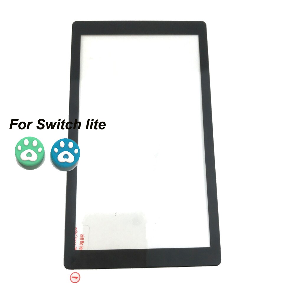 Gehard Glas Beschermende Film Cover Guard Voor Nintendo Switch/Schakelaar Lite Nintend Ns Mini Full Touch Screen Protector: Black   Switch Lite