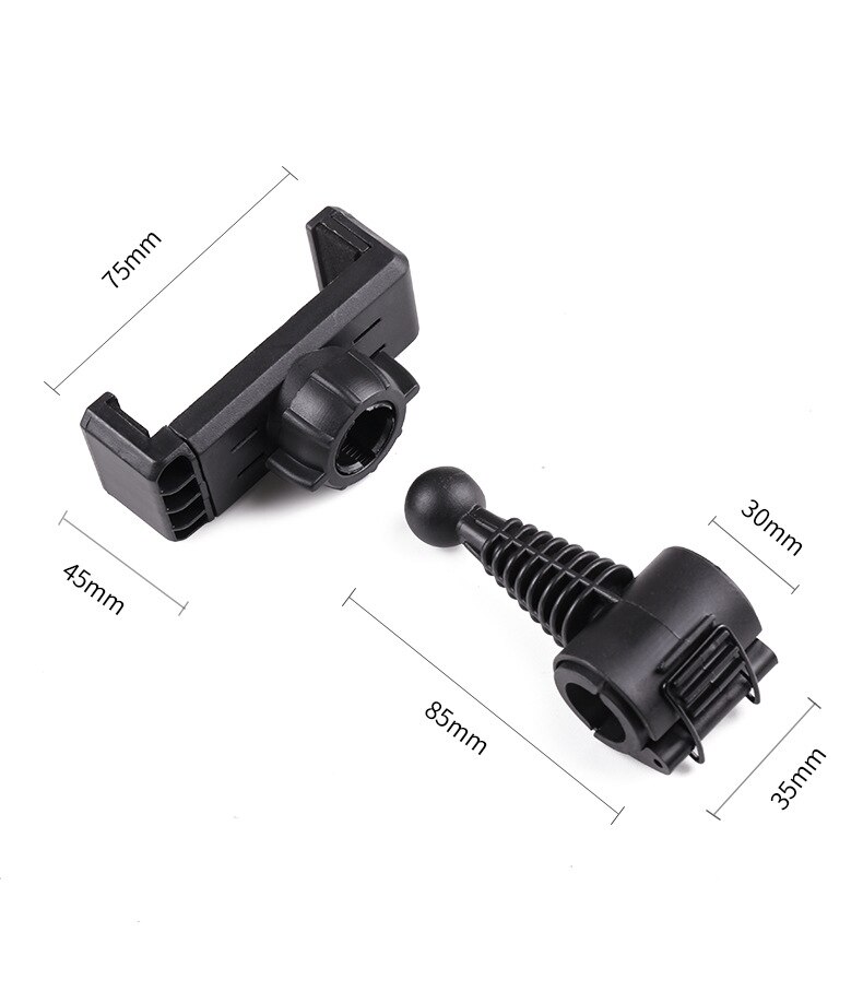 Vertical Shooting Phone Mount Holder Camera Monitor Mount Tripod Mount Clamp for Smartphone Vlog Shooting