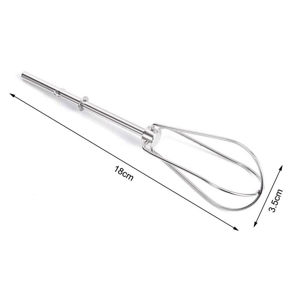 Batidora de alambre para globos, 2 uds., accesorio para harina, pastel, globo, batidor de huevo, crema eléctrica, batidor de huevos, accesorios, herramienta de acero inoxidable