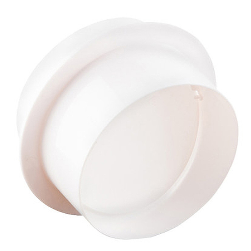 Draft Blocker Damper Ventilation Check Valve Draught Back Shutter for Inline Ducting Kitchen Home Ventilation Grill