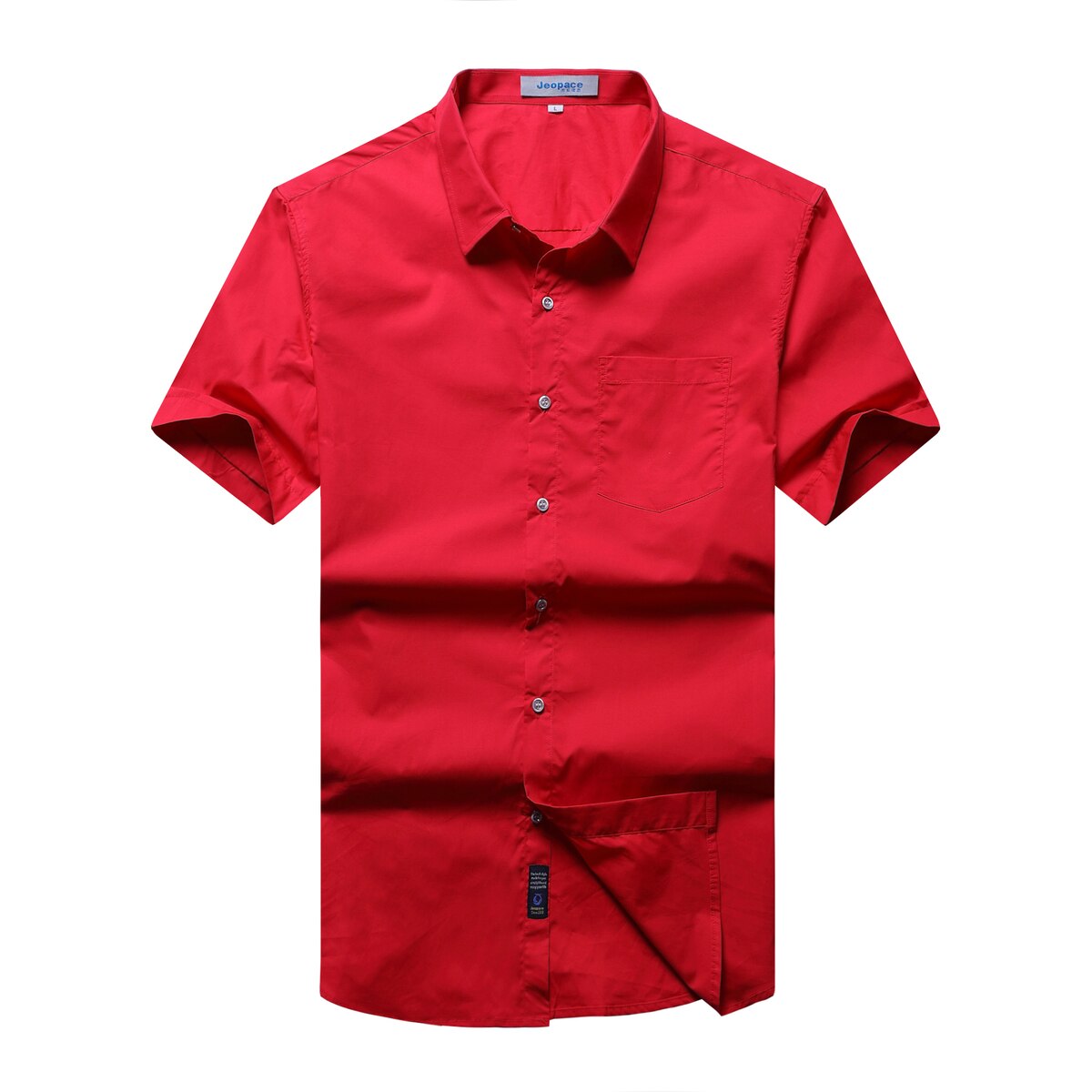 Plus Große Größe 8XL 7XL 6XL 5XL 4XL Neue Sommer Kurzarm Köper Reine Farbe Geschäft Kleid Hemden Formale Arbeit Hemden Männer: 4 / 5XL