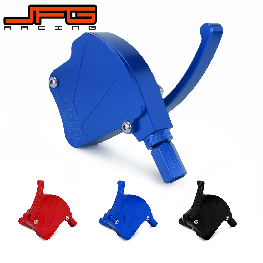 Motorbike Aluminum 7/8" 22mm Thumb Throttle Lever Refueling Device Assembly For Banshee YFZ450 Sportrax TRX450R ATV Dirt Bike