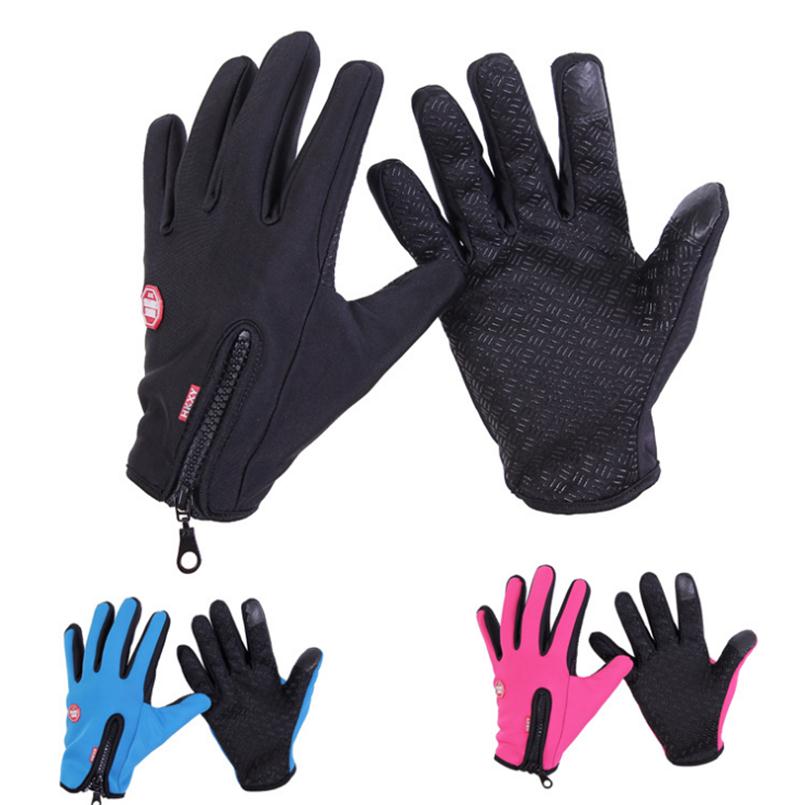 Merk dames heren dames ml xl ski handschoenen snowboard handschoenen motorrijden winter touchscreen sneeuw windstoppers handschoen