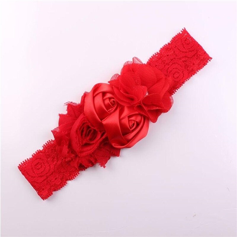 Lovely Hair Band Baby Girl's Headbands Chiffon Hair Flower Item Type Head Baby Hair Accessories