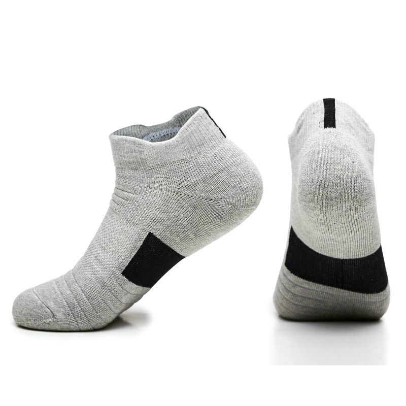 Nuovo unisex Calzini E Calzettoni Compressione Contro La Stanchezza Traspirante Più Il Formato Biancheria Intima di Pressione Circolazione sport Calzini E Calzettoni I Regali Degli Uomini: WZ011-grigio