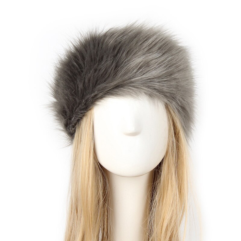 Dikke Pluizige Imitatie Bontmuts Winter Earwarmer Ski Hoed Vrouwelijke Hoeden Voor Herfst Winter Vrouwen Hoeden Lady Russische: 13
