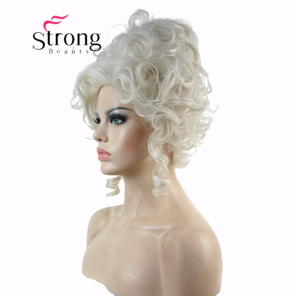 StrongBeauty Marie Antoinette Wig Women Synthetic Cosplay Hair Wigs