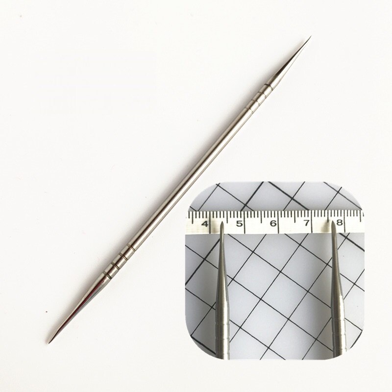 1-4Pcs/Set Soft Clay Stainless Steel Shaping Human Face Baby Head Miniature Food Play Model Sculpture Hand-made Production Tools