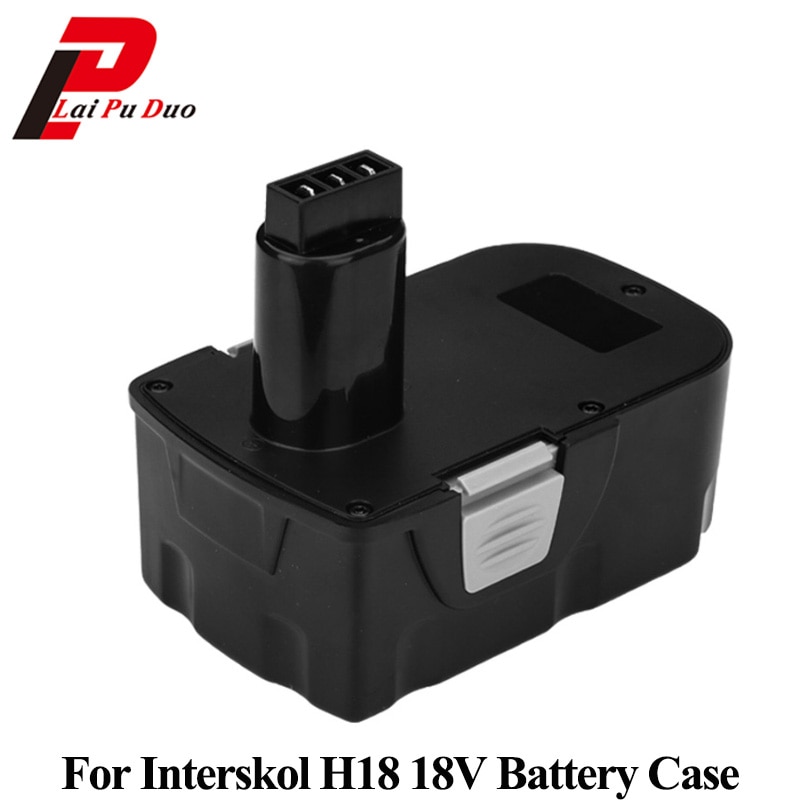 Voor Interskol H18 18 v Batterij Case (geen Batterij geen cellen) voor Power Tools Boor Oplaadbare Batterij Plastics shell