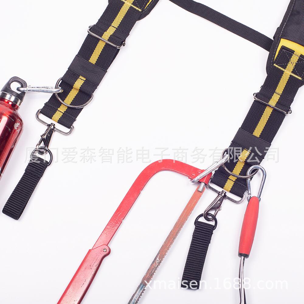 Zware Werk Tool Riem Jarretel Magneet H-Vormige Techniek Tool Verminderen Taille Belasting Veilig Multifunctionele Tooling Harness Tool