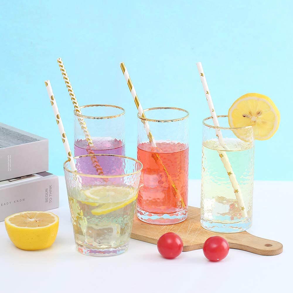 Wegwerp Rietjes Biologisch Afbreekbaar Cocktail Rietjes Zijn Perfect Voor Verjaardag Baby Doop Bruiloft Feestartikelen Decoratie