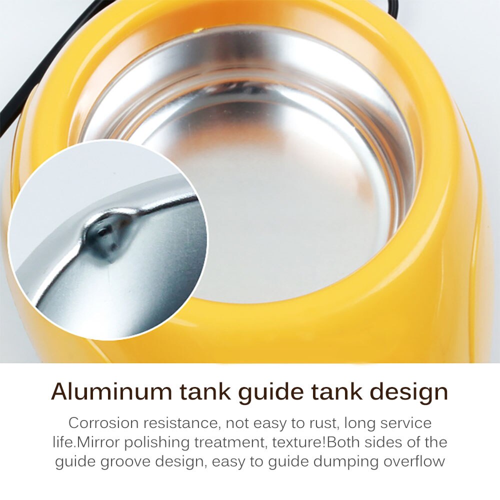 Stainless Chocolate Melting Pot Electric Fondue Melter Machine Set DIY Chocolate Tool EU Plug