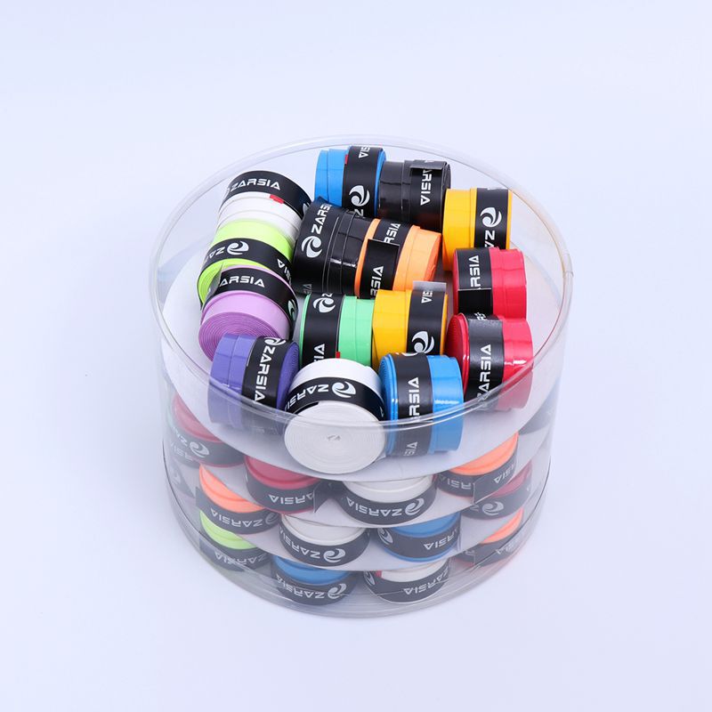 60PCS ZARSIA Sticky Anti-skid Tennis Racket Grip Anti-Sweat Badminton Grips Tennis Raquet Overgrips