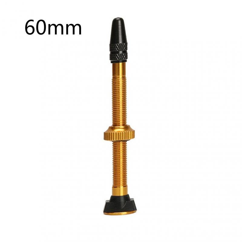 Aluminum Alloy 40/60 Mm Tubeless French Valve Mountain Bike Vacuum Nozzle Vacuum Extension Nozzle Accessory Bike Part: 12