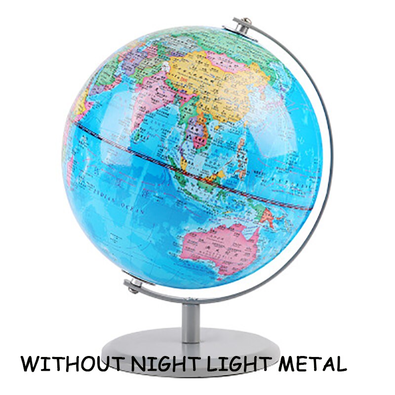 High Definition AR With Light Globe For Chinese And English World Map Geography Teaching Equipment For Students: A