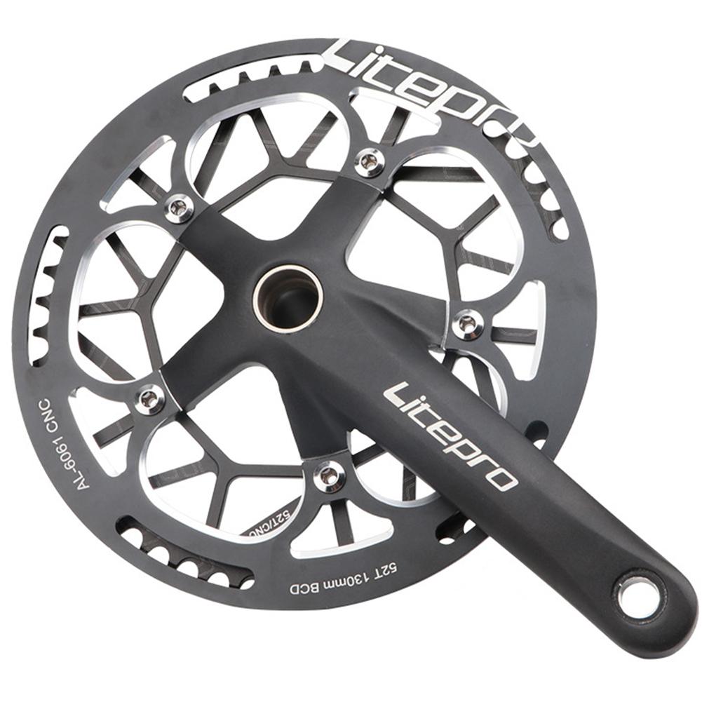 50t 52t 53t 54t Single Chainring Aluminium Alloy Bicycle Chain Ring Chain Wheel Ring Protective Cover Cycling Accessories