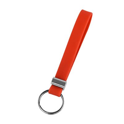 Okeytech afstandsbediening autosleutel siliconen hoesje voor nissan juke micra qashqai march tiida 2 knoppen rubberen beschermhoes: Rode ketting
