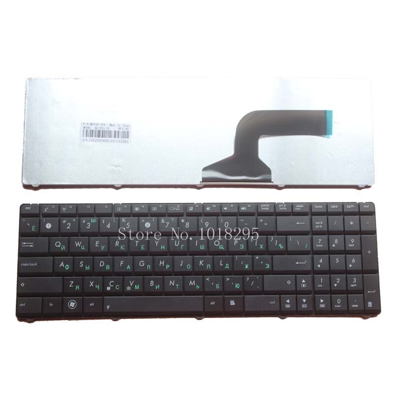 Russische Keyboard Voor Asus K73SV X75A X75V X75VB X75VC X75VD Ru Zwart