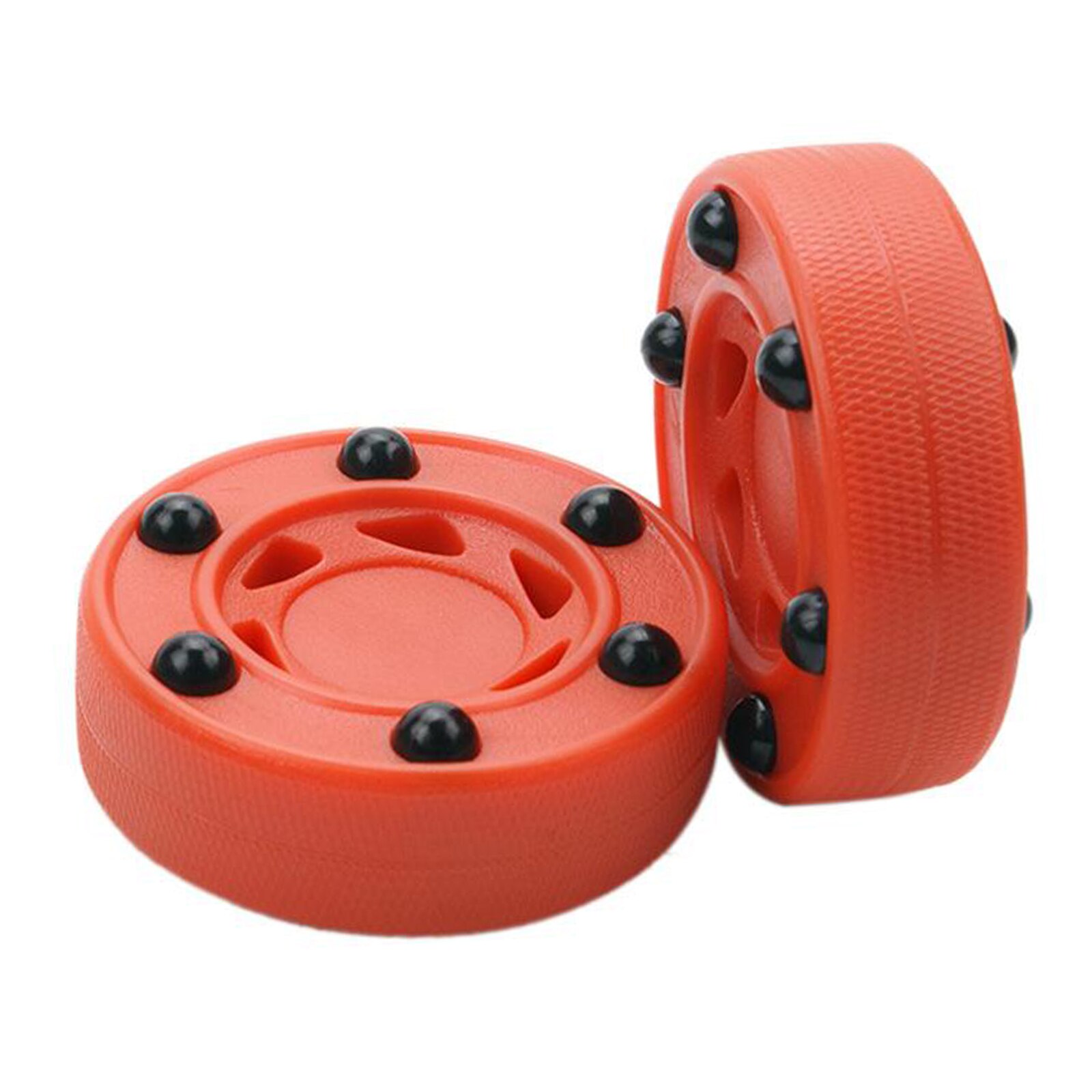 ABS Nylon Hockey Pucks Indoor Outdoor Soft Training Practice Pucks for Kids