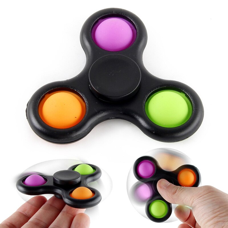 Fidget Spinner Toys ABS Finger AntiStress giocattoli per autismo Hand Top Spinner AntiStress bambini adulti di alta qualità giocattoli divertenti