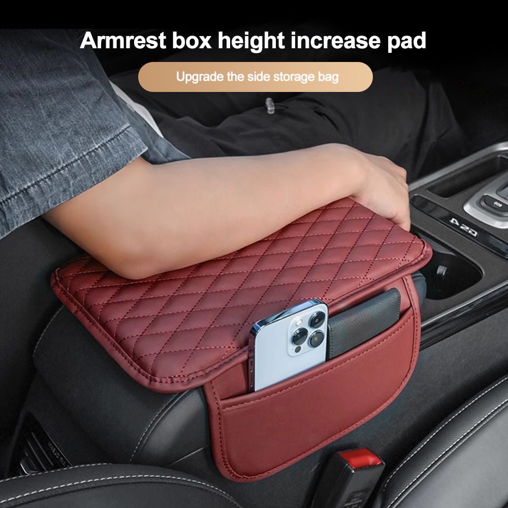 Auto Armsteun Mat Middenconsole Armsteun Bescherming Kussen Universele Auto Armleuningen Opbergdoos Cover Pad Auto Interieur Accessarie