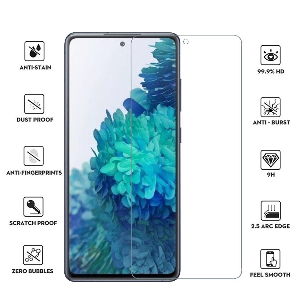 2 In 1 Glas Voor Samsung S20 Fe 5G Gehard Glas Camera Lens Beschermende Film Voor Samsung S20 fan Editie Screen Protector