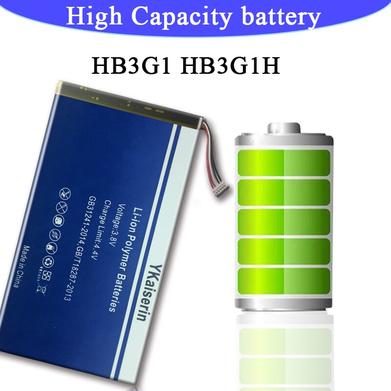 High Capacity 5600mAh HB3G1 Battery For Huawei MediaPad 7 Lite S7-301u 301w 302 303 Tablet PC HB3G1H Bateria Batterij + Track NO