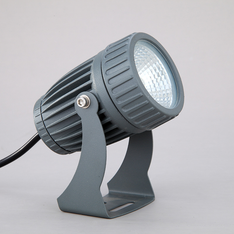 10w rgb/rgbw  dc12v ws2811- rgb/ucs 2904- rgbw (3000k)  led-piksel-spotlight adresserbar 40- graders lysstråle  ip67 3- pins inn og ut
