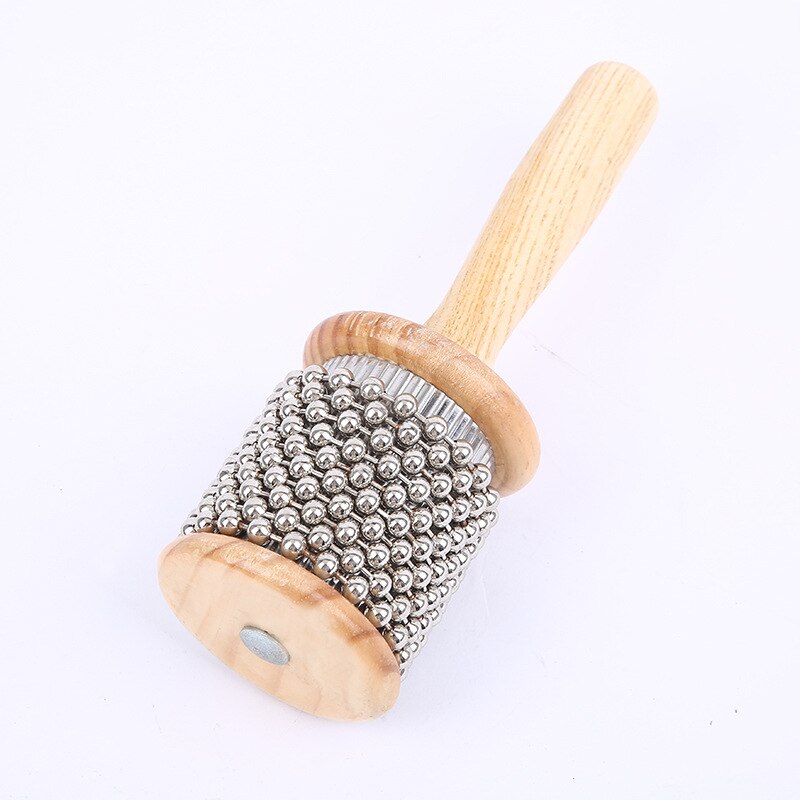 S/M/L Size Wood Wooden Cabasa Student Children Kid Instrument Pop Hand Shaker Percussion Band Tool