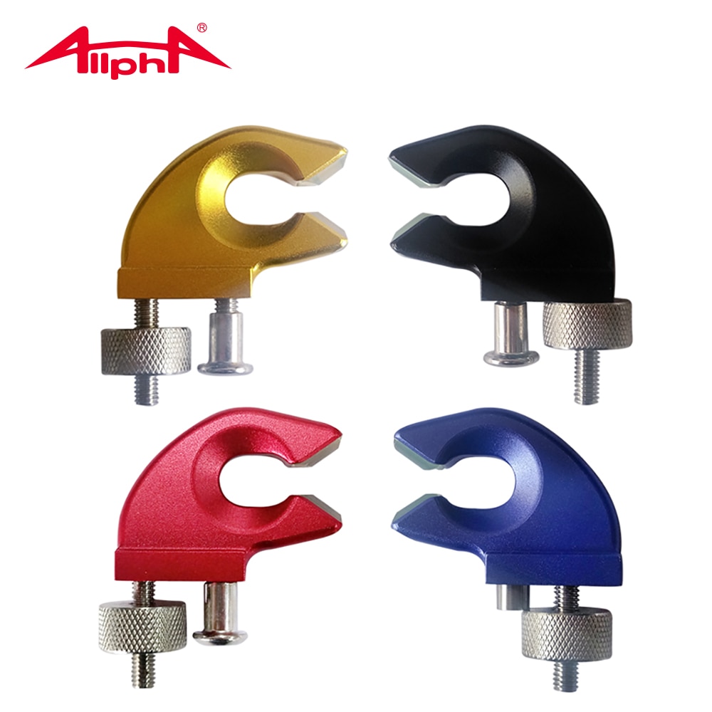 Alpha 1pc badmintonstrengemaskine klemme-trækværktøj specialklap c-clip fastgørelsesklemme 1.8cm