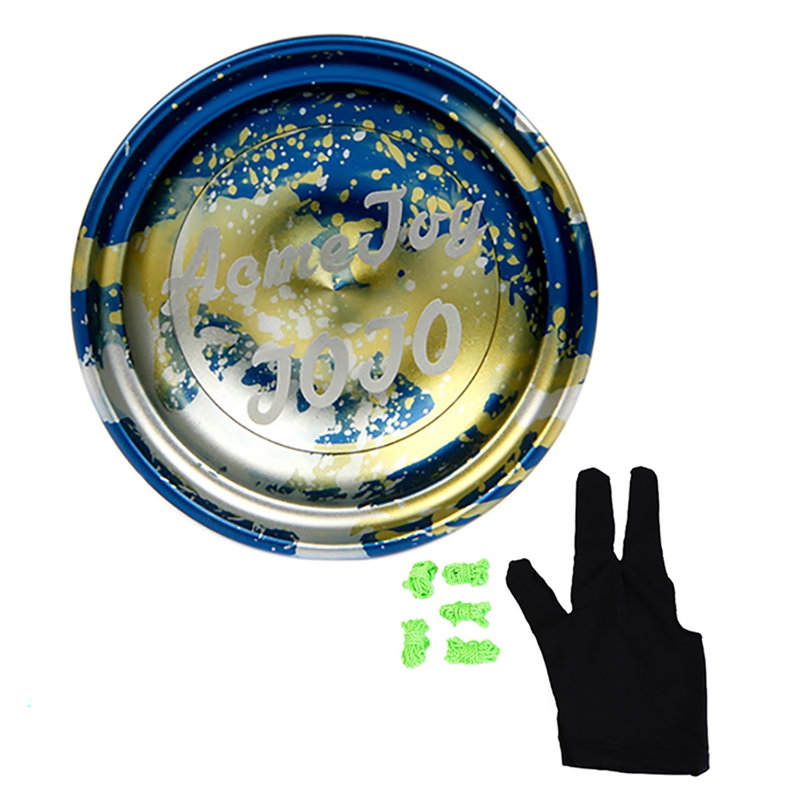 Lot De 4 Yo-yo LED Golgner – Alliage Et Plastique, Roulement à Billes, Réactif, Phosphorescent, Avec Anneaux Et Cordes, Pour Débutants